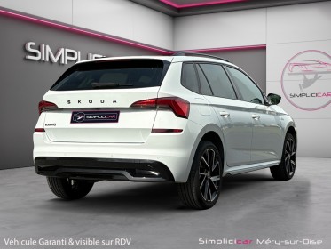 Skoda kamiq 1.0 tsi evo 110 ch dsg7 monte-carlo / garantie 12 mois occasion simplicicar mery-sur-oise simplicicar...