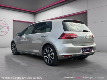 Volkswagen golf 1.4 tsi 125 bluemotion technology dsg7 carat edition occasion simplicicar mery-sur-oise simplicicar...