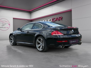 Bmw serie 6 e63 650i 367 ch exclusive a garantie 1 an occasion simplicicar royan simplicicar simplicibike france