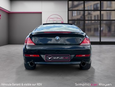 Bmw serie 6 e63 650i 367 ch exclusive a garantie 1 an occasion simplicicar royan simplicicar simplicibike france