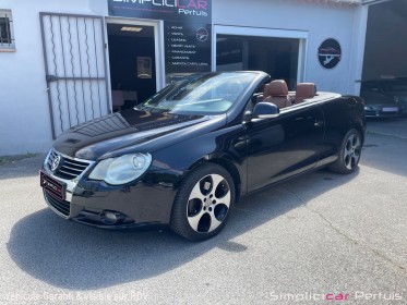 Volkswagen eos 2.0t 16s fsi 200 carat occasion simplicicar pertuis  simplicicar simplicibike france