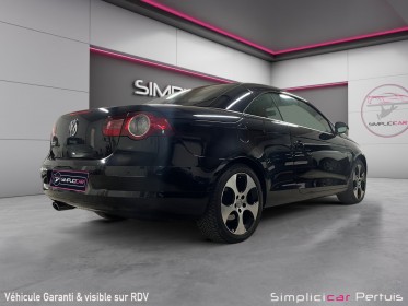 Volkswagen eos 2.0t 16s fsi 200 carat occasion simplicicar pertuis  simplicicar simplicibike france
