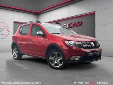 Dacia sandero dci 1.5 dci 90ch stepway - caméra - 1ère main - suivi complet - garantie 12 mois occasion simplicicar nimes -...