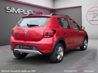 Dacia sandero dci 1.5 dci 90ch stepway - caméra - 1ère main - suivi complet - garantie 12 mois occasion simplicicar nimes -...
