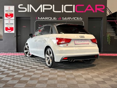 Audi a1 sportback 1.4 tfsi 185 s line s tronic pack f1 garantie 12 mois occasion  simplicicar aix les bains simplicicar...
