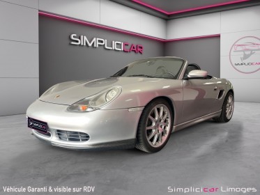 Porsche boxster 3.2i s occasion simplicicar limoges  simplicicar simplicibike france