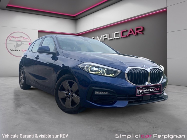 Bmw serie 1 f40 118i 140 ch dkg7 lounge - suivi bmw, garantie bmw, caméra de recul occasion simplicicar perpignan ...