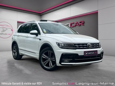 Volkswagen tiguan 2.0 tdi 150 dsg7 4motion carat exclusive - pack r-line occasion simplicicar lagny  simplicicar simplicibike...