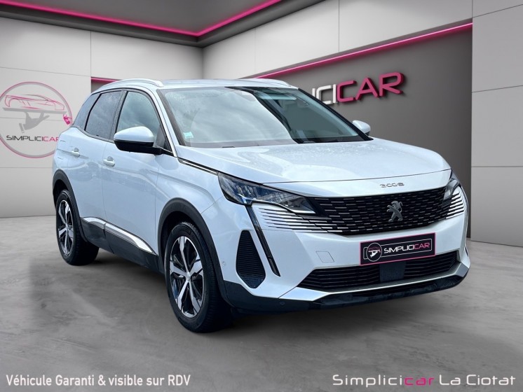 Peugeot 3008 bluehdi 130ch ss eat8 allure pack moteur 40 000 km remplacé par peugeot avec facture occasion simplicicar la...