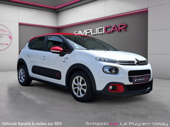 Citroen c3 c3 bluehdi 100 ss bvm6 graphic occasion simplicicar velay simplicicar simplicibike france