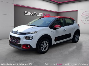 Citroen c3 c3 bluehdi 100 ss bvm6 graphic occasion simplicicar velay simplicicar simplicibike france