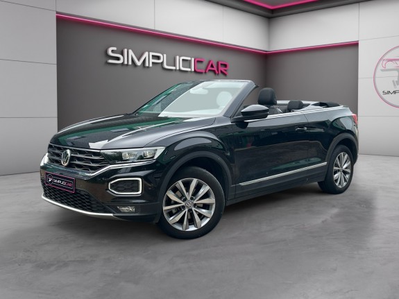 Volkswagen t-roc cabriolet 1.0 tsi 110 start/stop bvm6 style / garantie 12 mois / carplay / caméra de recul / siège et......