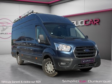 Ford transit fourgon gn p350 l4h3 2.0 ecoblue 170 ss trend business 1ere main / full option / entretien complet occasion...