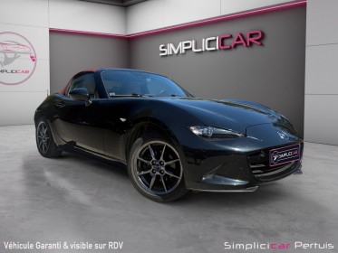 Mazda mx-5 1.5 skyactiv 131 ch // cherry top / bose / sieges chauffants /gps / garantie 12 mois occasion simplicicar pertuis ...
