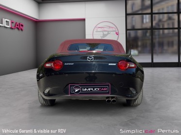 Mazda mx-5 1.5 skyactiv 131 ch // cherry top / bose / sieges chauffants /gps / garantie 12 mois occasion simplicicar pertuis ...