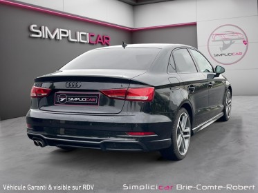 Audi a3 berline 35 tfsi cod 150 s tronic 7 s line occasion simplicicar brie-comte-robert simplicicar simplicibike france