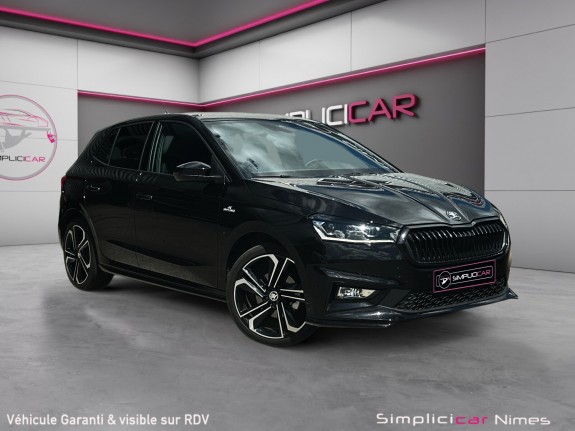 Skoda fabia 1.5 tsi 150 ch dsg7 monte-carlo - caméra - carplay - garantie 12 mois occasion simplicicar nimes - rb auto...