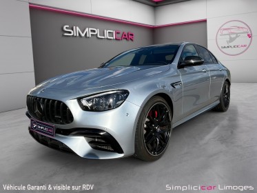 Mercedes classe e 63 s amg speedshift mct amg 4-matic occasion simplicicar limoges  simplicicar simplicibike france