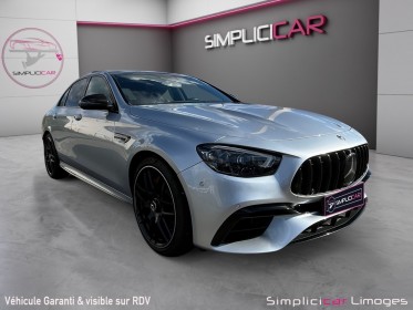 Mercedes classe e 63 s amg speedshift mct amg 4-matic occasion simplicicar limoges  simplicicar simplicibike france