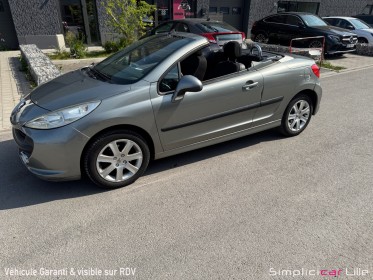 Peugeot 207 cc 1.6 vti 16v 120ch sport occasion simplicicar lille  simplicicar simplicibike france