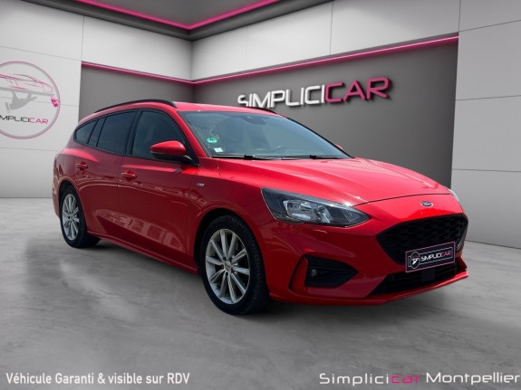 Ford focus sw 2.0 ecoblue 150 ss bva8 st line siege électrique volant et sieges chauffants carplay occasion montpellier (34)...