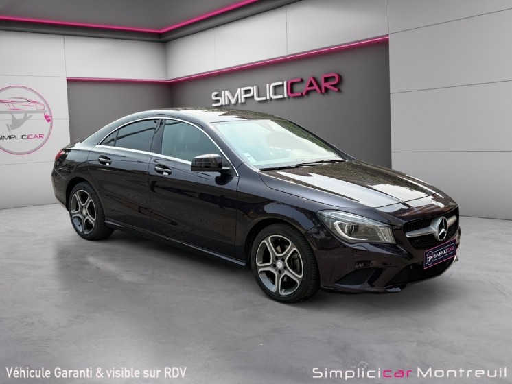 Mercedes classe cla 180 sensation  led/ camera de recul/sellerie cuir/ occasion montreuil (porte de vincennes)(75)...