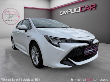 Toyota corolla hybride my21 122h dynamic occasion simplicicar limoges  simplicicar simplicibike france