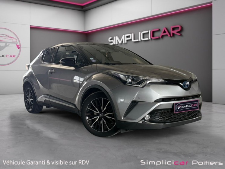 Toyota c-hr hybride rc18 122h collection camera 360 sièges chauffants garantie 12 mois occasion simplicicar poitiers... Toyota c-hr hybride rc18 122h collection camera 360 sièges chauffants garantie 12 mois occasion simplicicar poitiers...