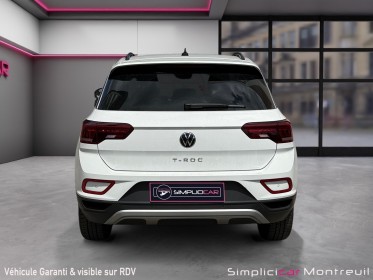 Volkswagen t-roc 1.0 tsi 110 start/stop bvm6 life plus/ sièges chauffants/caméra de recul occasion montreuil (porte de...