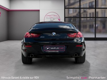 Bmw serie 6 gran coupe f06 640d 313ch xdrive exclusive a toit ouvrant occasion simplicicar pontarlier simplicicar...