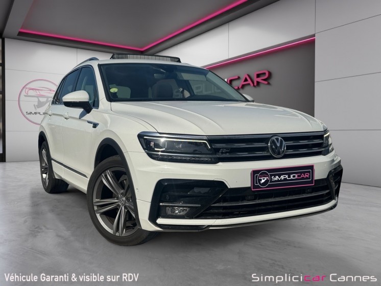 Volkswagen tiguan 2.0 tdi 150 dsg7 black r-line occasion simplicicar frejus  simplicicar simplicibike france