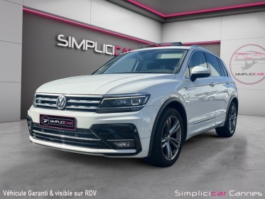 Volkswagen tiguan 2.0 tdi 150 dsg7 black r-line occasion simplicicar frejus  simplicicar simplicibike france