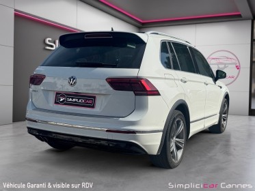 Volkswagen tiguan 2.0 tdi 150 dsg7 black r-line occasion simplicicar frejus  simplicicar simplicibike france