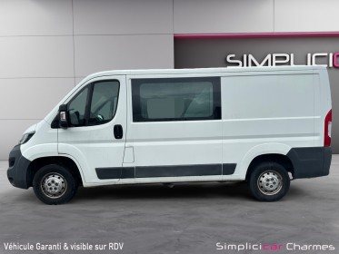 Peugeot boxer fourgon vitre 335 l2h2 2.0 bluehdi 130 ss pro garantie 12 mois occasion simplicicar charmes simplicicar...