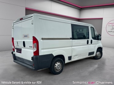 Peugeot boxer fourgon vitre 335 l2h2 2.0 bluehdi 130 ss pro garantie 12 mois occasion simplicicar charmes simplicicar...
