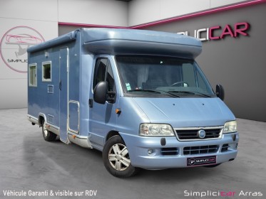 Fiat ducato 2.5 turbo d camping car occasion simplicicar arras  simplicicar simplicibike france