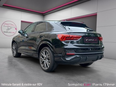 Audi q3 sportback 45 tfsie  245 ch s tronic 6 s line 1er main tva recuperable occasion paris 17ème (75)(porte maillot)...