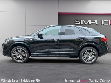Audi q3 sportback 45 tfsie  245 ch s tronic 6 s line 1er main tva recuperable occasion paris 17ème (75)(porte maillot)...
