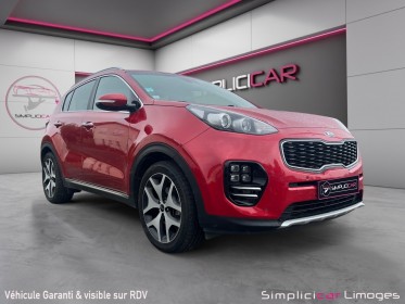 Kia sportage 1.7 crdi 141 isg 4x2 dct7 gt line occasion simplicicar limoges  simplicicar simplicibike france