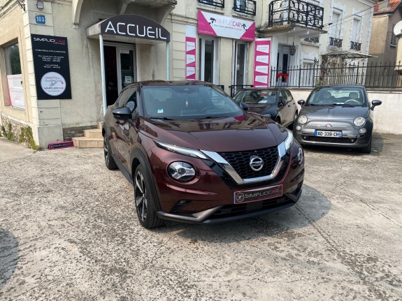 Nissan juke 2021 dig-t 117 dct7 tekna occasion simplicicar livry gargan simplicicar simplicibike france