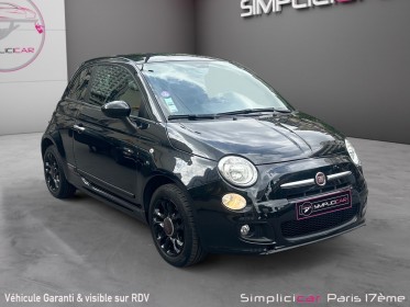 Fiat 500 1.2 8v 69 ch lounge-garantie 12 mois occasion paris 17ème (75)(porte maillot) simplicicar simplicibike france