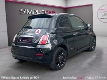Fiat 500 1.2 8v 69 ch lounge-garantie 12 mois occasion paris 17ème (75)(porte maillot) simplicicar simplicibike france