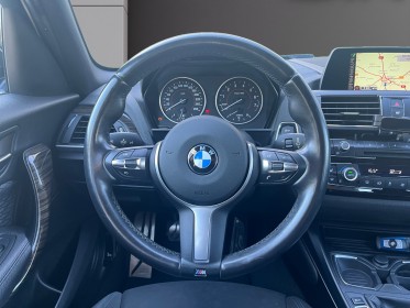 Bmw serie 1 f20 lci 118i 136 ch m sport - volant m/radar av ar/sièges chauffans/ja 18 - garantie 12 mois occasion...