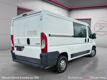 Peugeot boxer fourgon vitre 335 l2h2 2.0 bluehdi 130 ss pro garantie 12 mois occasion simplicicar charmes simplicicar...