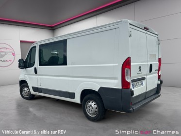 Peugeot boxer fourgon vitre 335 l2h2 2.0 bluehdi 130 ss pro garantie 12 mois occasion simplicicar charmes simplicicar...