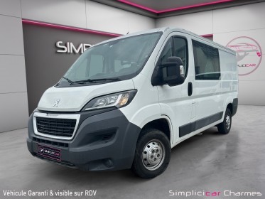 Peugeot boxer fourgon vitre 335 l2h2 2.0 bluehdi 130 ss pro garantie 12 mois occasion simplicicar charmes simplicicar...