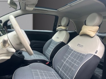 Fiat 500 serie 6 euro 6d 1.2 69 cv / garantie 12 mois occasion paris 17ème (75)(porte maillot) simplicicar simplicibike france