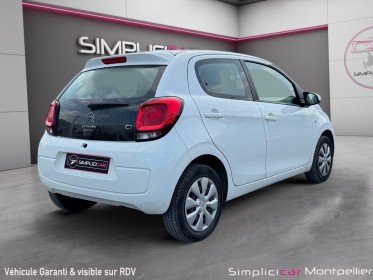 Citroen c1 c1 1.0 vti 72ch ss feel occasion montpellier (34) simplicicar simplicibike france