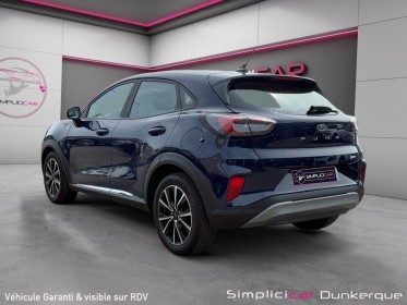 Ford puma 1.0 ecoboost 125ch mhev titanium / carplay / radar de recul arrière occasion simplicicar dunkerque simplicicar...