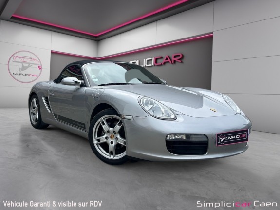 Porsche boxster 987 2.7i garantie 12 mois. pack chrono, pack sport, bvm6 occasion simplicicar caen  simplicicar simplicibike...